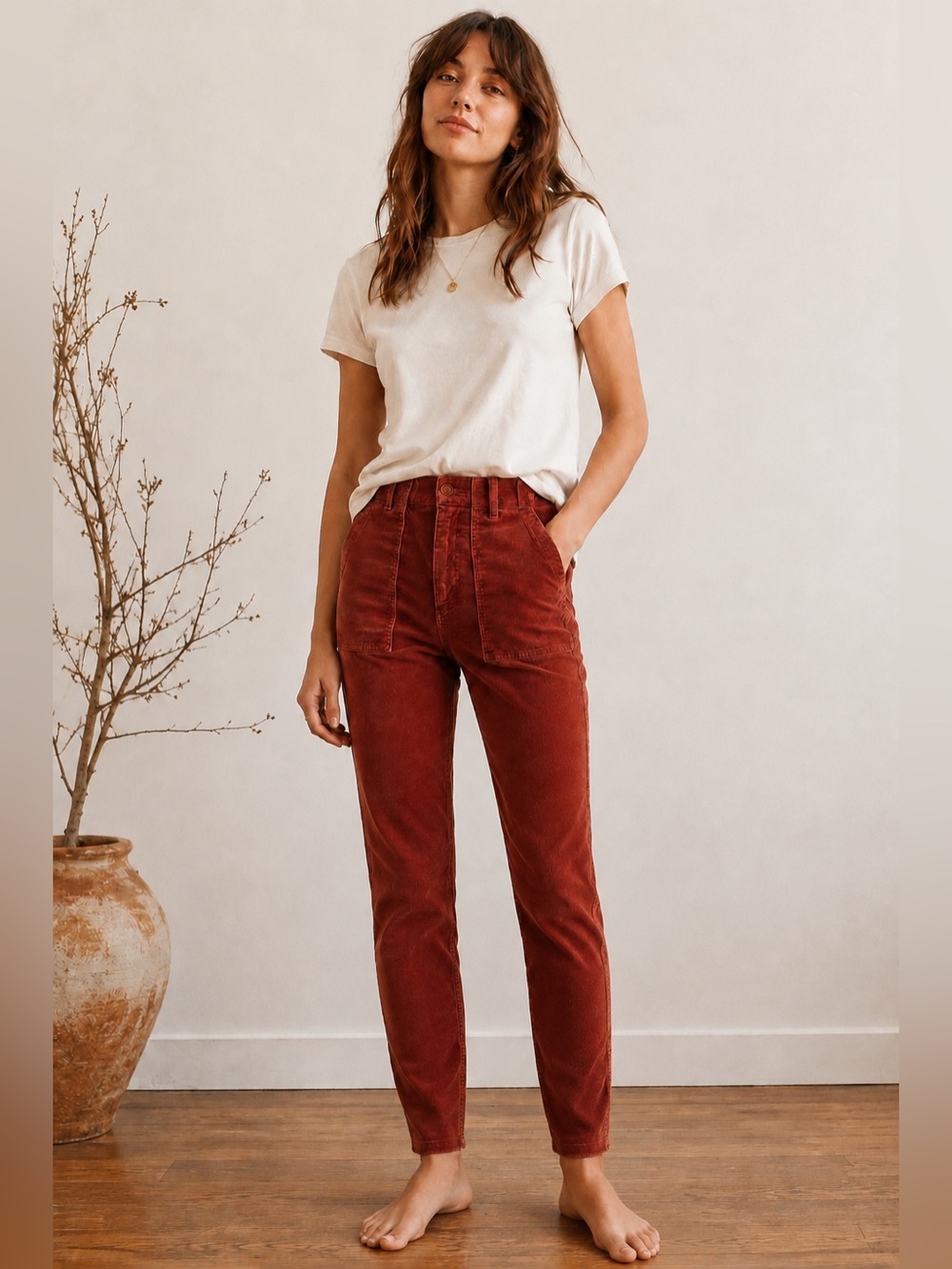 Nili Lotan Jenna Corduroy Pants